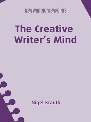 cover image of The Creative Writer's Mind